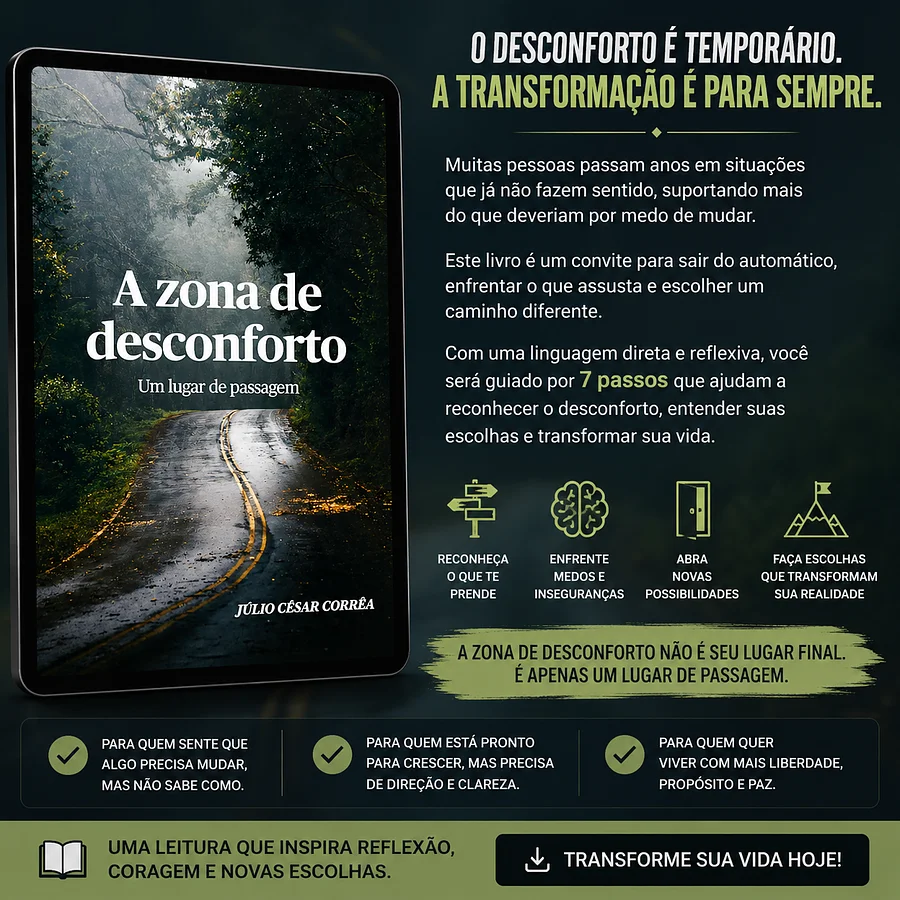 Capa do livro A Zona de Desconforto