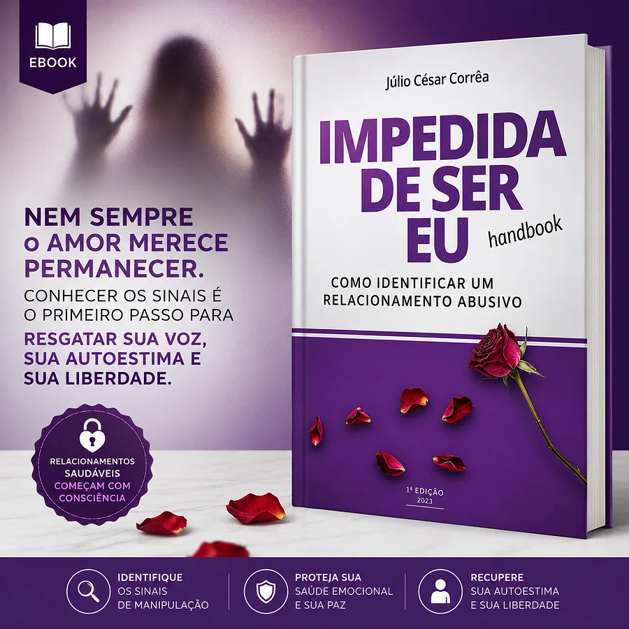 Capa do livro Impedida de ser eu - como identificar um relacionamento abusivo
