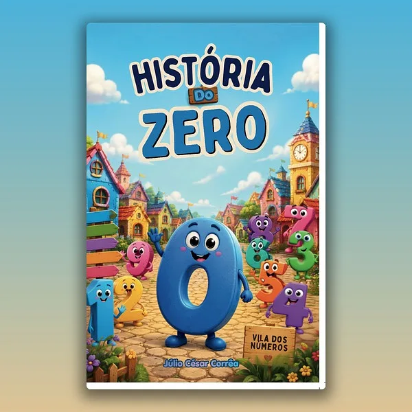 Capa do livro A história do zero